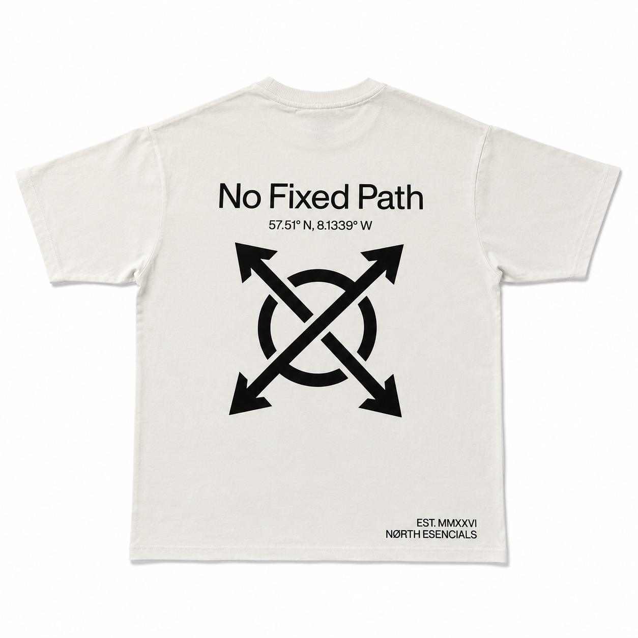 Camiseta Nørth "No Fixed Path"